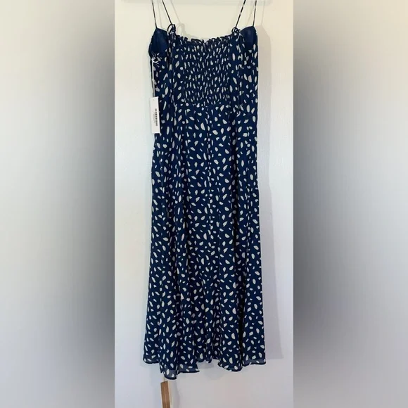 Reformation Juliette Dress NWT Size 8 in Color MORAY - Picture 10 of 11